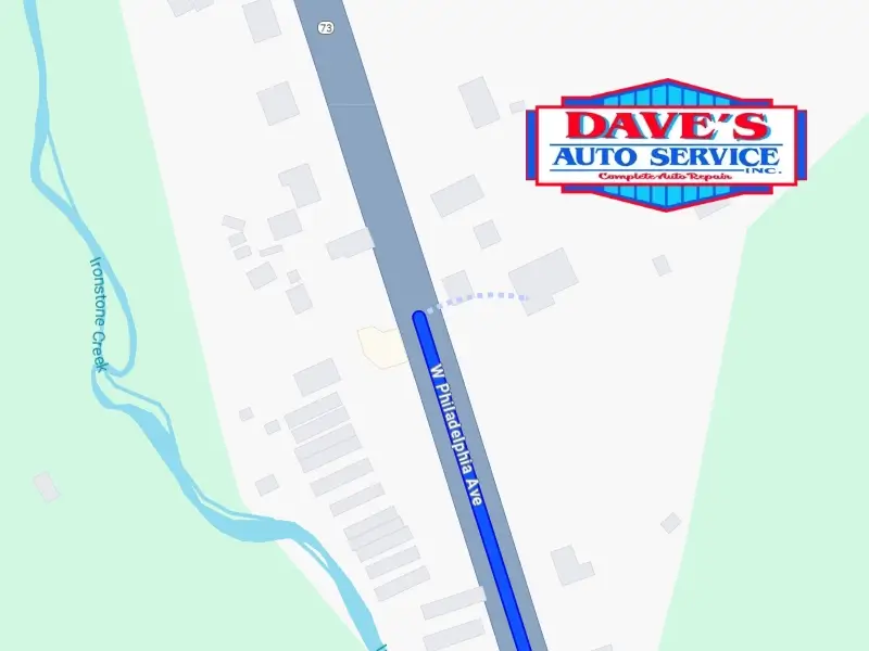 Directions To Dave's Auto Services Boyertown Pennsylvania